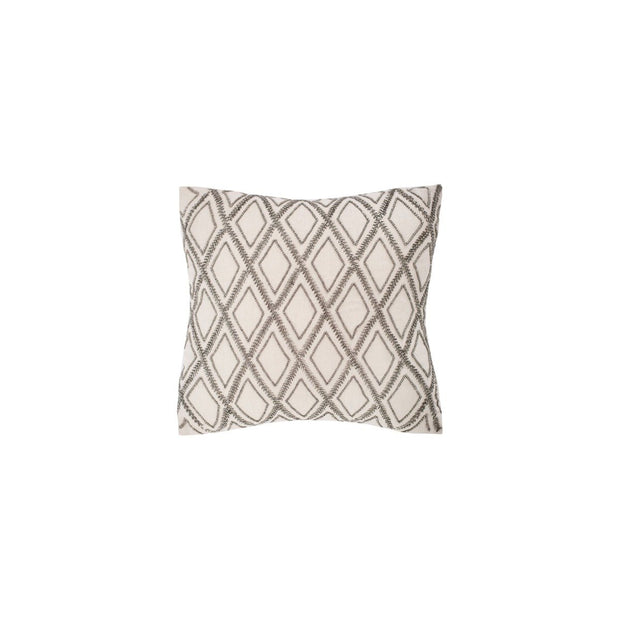 graphite diamond decorative pillow