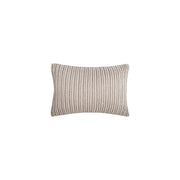 graphite stripe decorative pillow