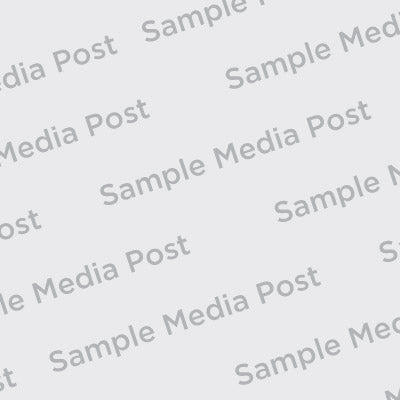 Sample Media Post