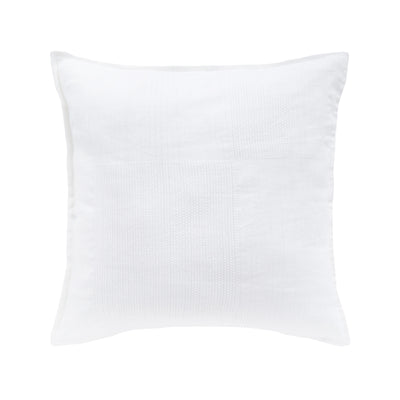 white decorative throw pillow
