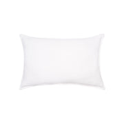 woven white decorative pillow