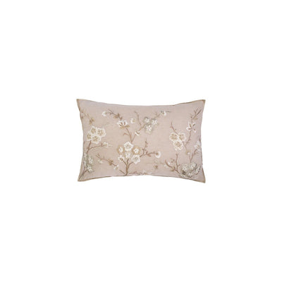 blossom branch decorative pillow