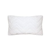 candlewick king sham in white