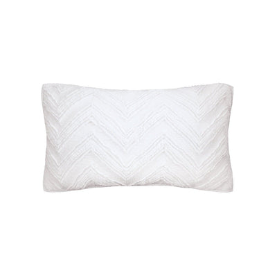 candlewick king sham in white