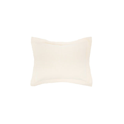 ivory delfina standard sham