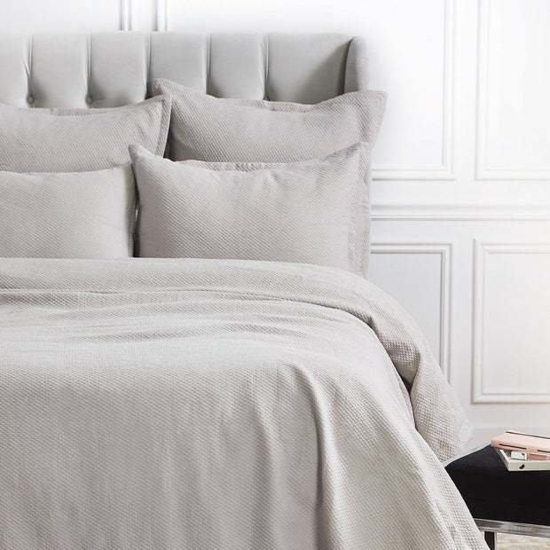 pearl gray diamond euro sham