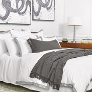 white and gray digby duvet cover