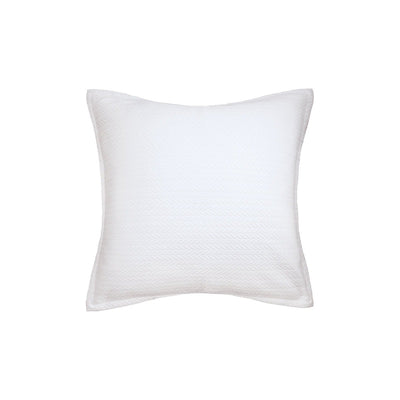 edin dove euro sham in white