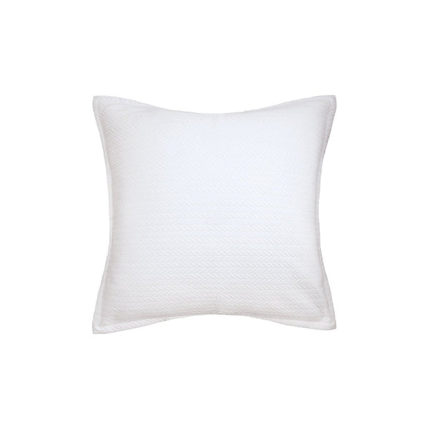 edin dove euro sham in white