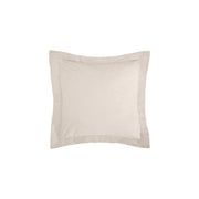 natural hemstitch decorative pillow