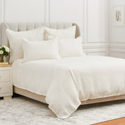 white matelassÃƒÂ© duvet cover